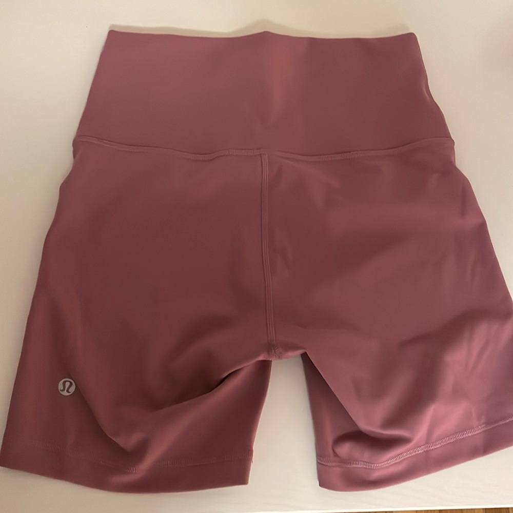 Lululemon Wunder Train Biker Shorts 6”